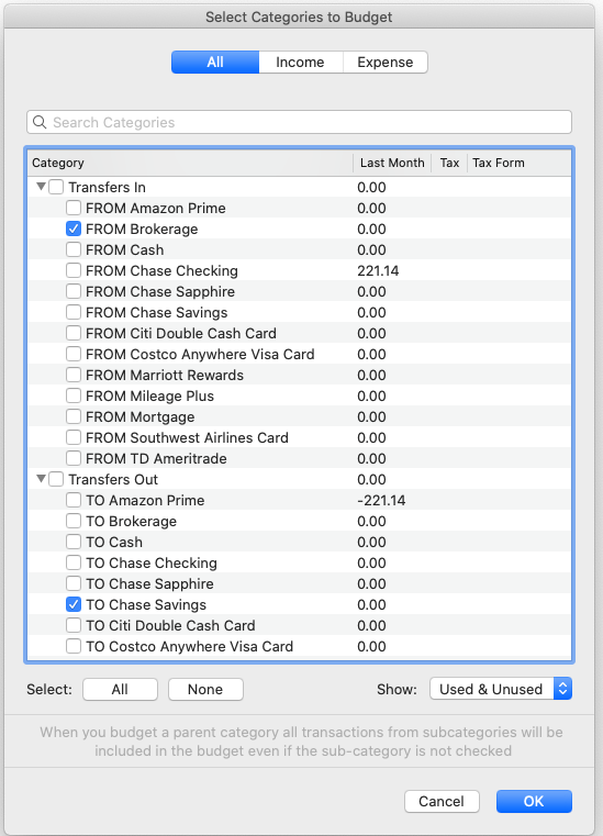 printing budgets in quicken for mac 2016